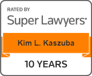 Rated by Super Lawyers | Kim L. Kaszuba | 10 Years